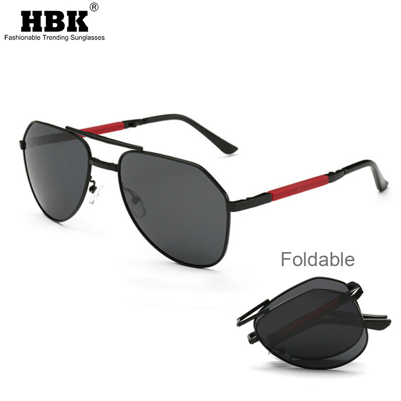 HBK Polarized Folding Sunglasses: Essential Eyewear for Drivers