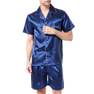 Luxurious Silk Pajama Set for Men